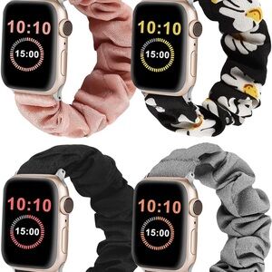 4 scrunchies style Apple Watch band